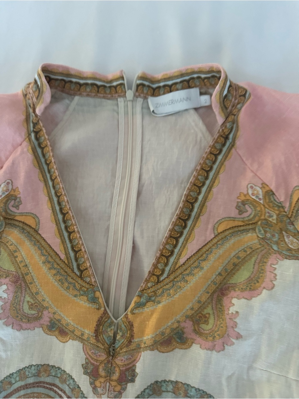 Zimmermann Maxine linen tunic *flawed - Picture 7 of 13